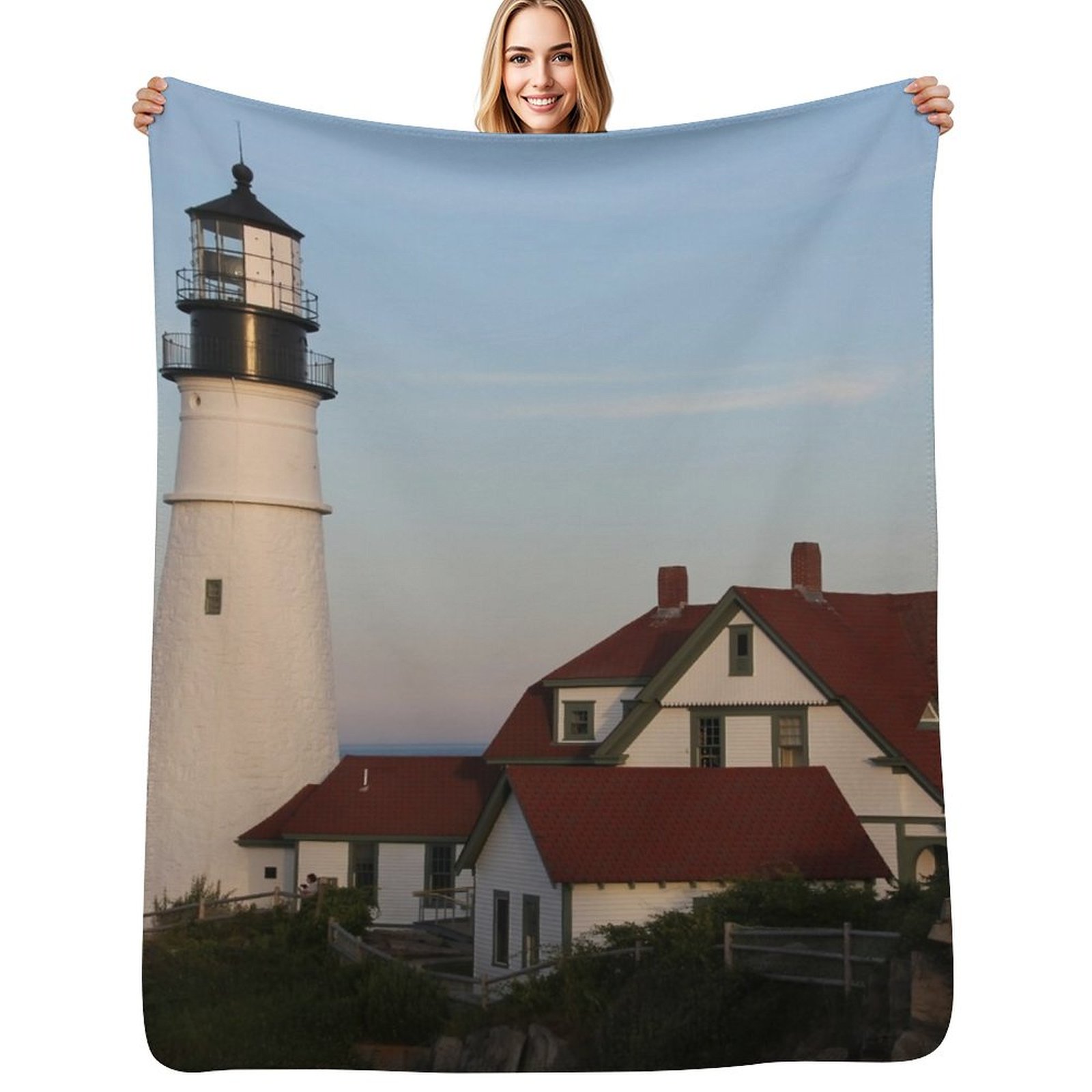 Lighting Home Decor Ideas - Portland Head Light Throw Blanket Luxuriöse
