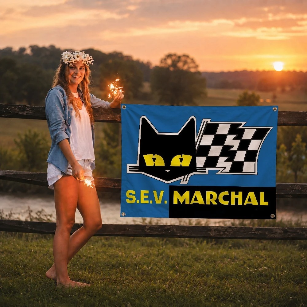 Home Decor Lighting Brands - S-S.E.V.MARCHAL Light Markenflagge Dekoration Outdoor Picknick