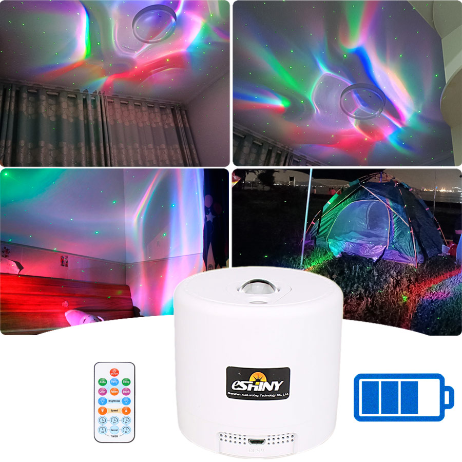Star Projector Night - SA204 RGB LED Motiv Aurora Projektor