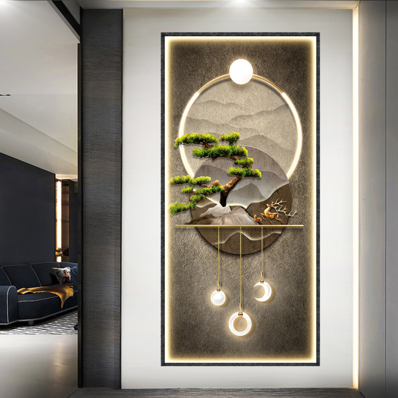Home Decor Lighting Brands - Licht und Schatten Veranda dekorative Wandmalerei