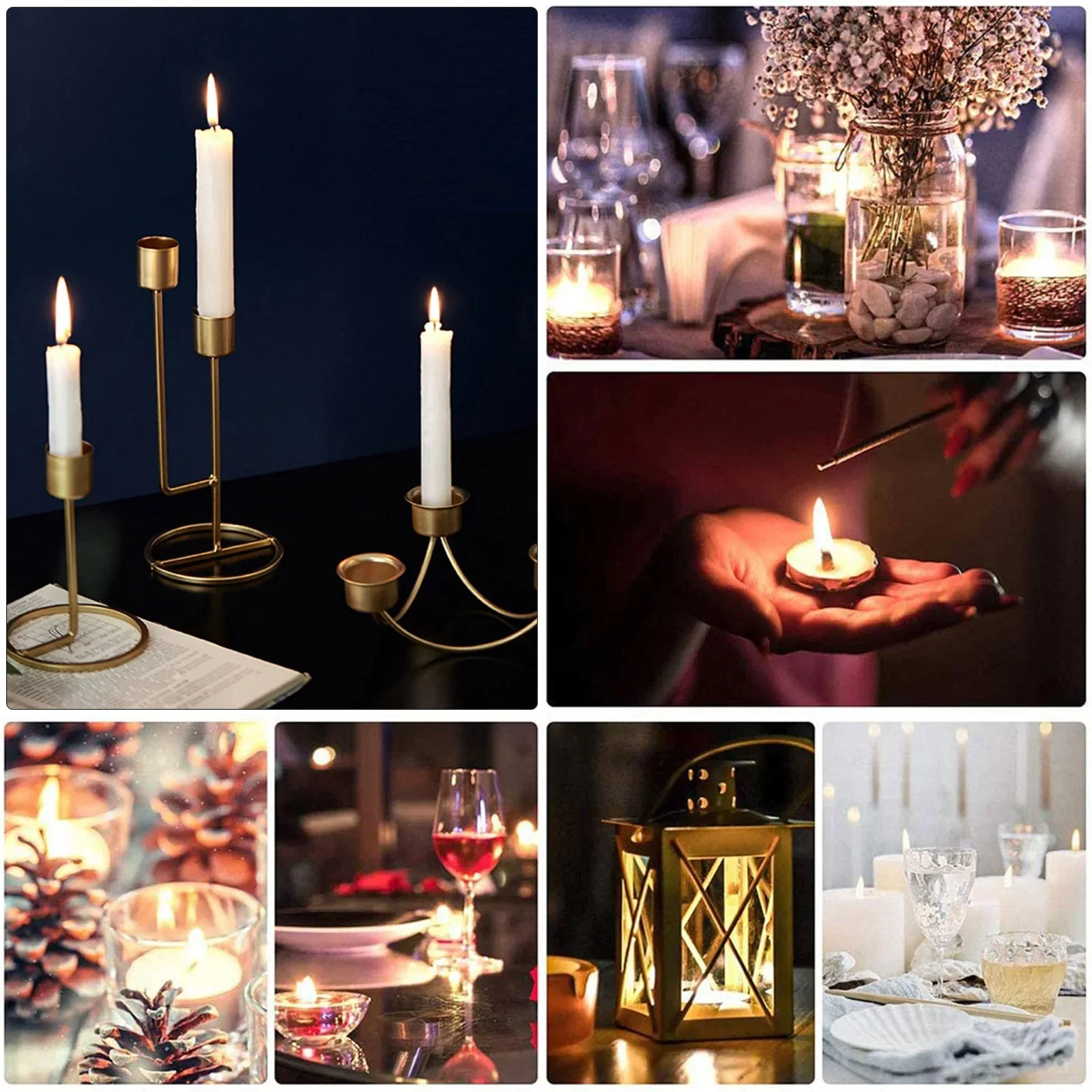 Zubehör Kerzenständer Metall d – Home Decor Lighting Brands Bewertung und Preis