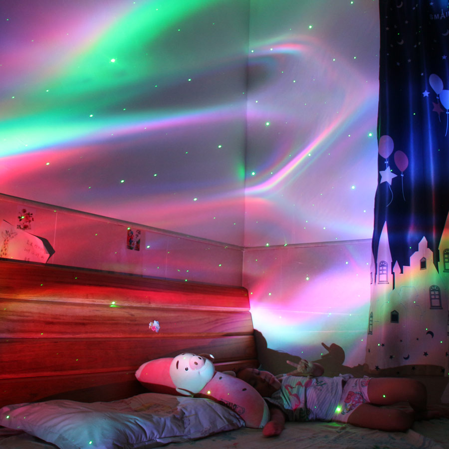 ESHINY RGB LED Akku Aurora Sta – Star Projector Night Bewertung und Preis