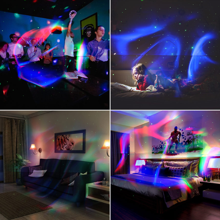ESHINY RGB LED Akku Aurora Sta – Star Projector Night Bewertung und Preis