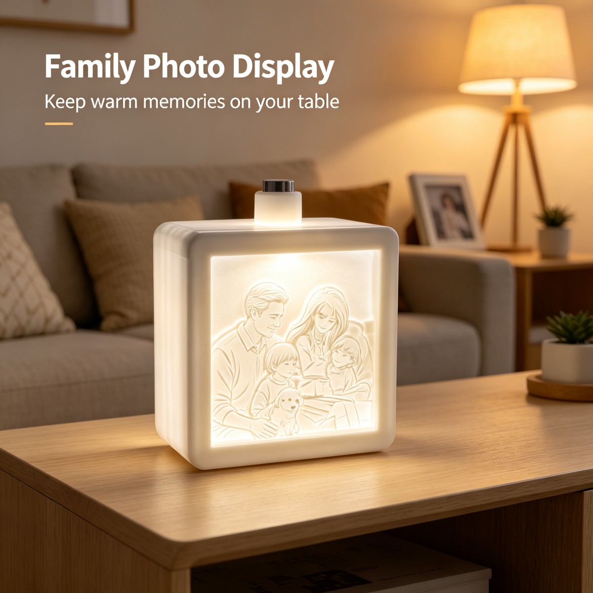 Personalisiertes 3D-gedrucktes – Lighting Decor Photos Bewertung und Preis