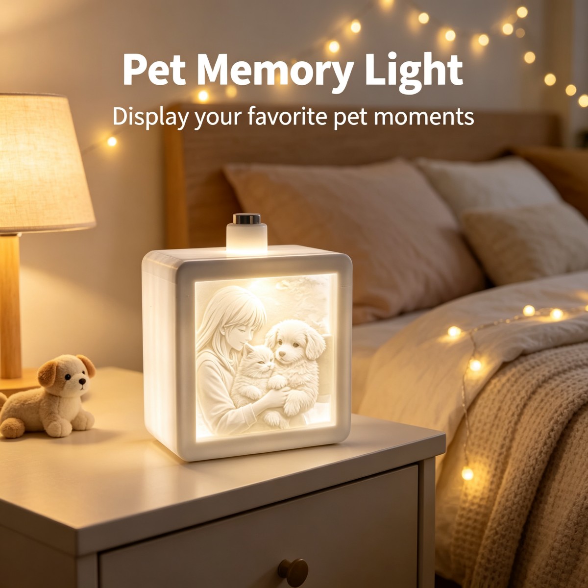 Personalisiertes 3D-gedrucktes – Lighting Decor Photos Bewertung und Preis