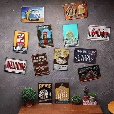 Marken-Retro-Metallschild „Bad – Home Decor Lighting Brands Bewertung und Preis