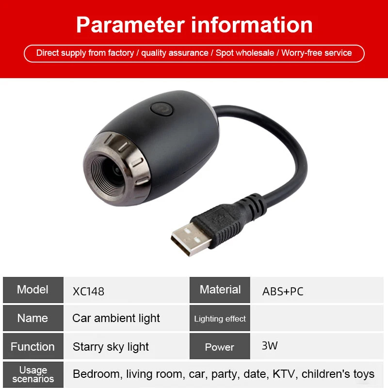 Auto-Innenraumbeleuchtung Dach – Star Projector Night Bewertung und Preis