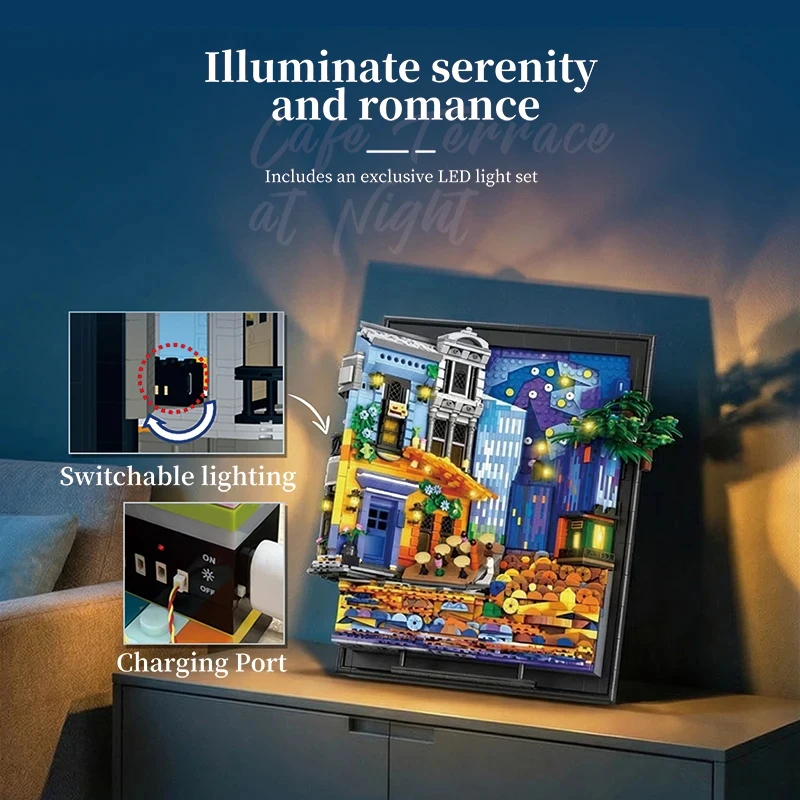 2678-teiliger Nachthimmel-Café – Lighting Home Decor Ideas Bewertung und Preis