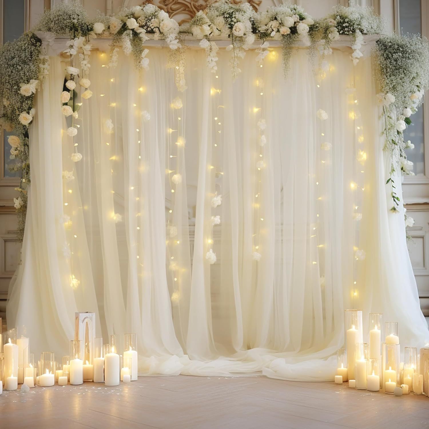 1er-Pack Hochzeits-Tüll-Hinter – Lighting Decor Photos Bewertung und Preis